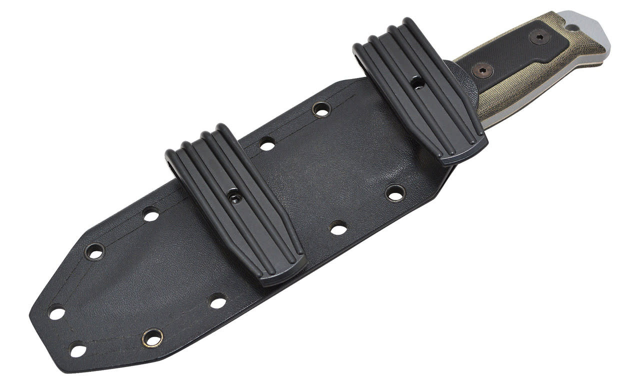 Camillus Skol 4.75" Serrated Guthook Fixed Blade Knife 19240