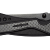 Camillus Machine 3" Black Carbon SS Folding Knife 19812