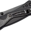 Camillus Machine 3" Black Carbon SS Folding Knife 19812