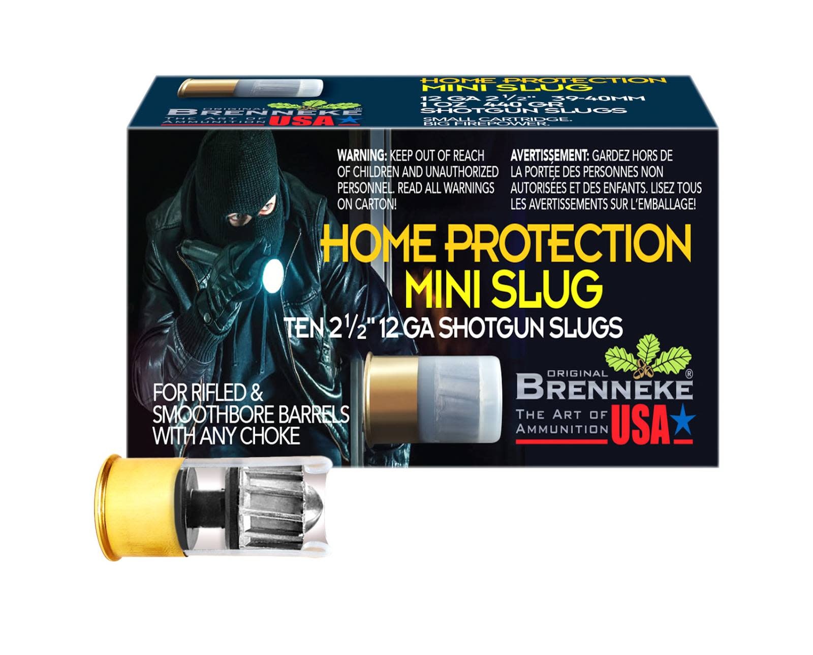 Brenneke 12ga Mini Slug 1.75" 10RD Box