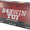 Fort Scott Munitions TUI Brass 243 Win  80 gr 20RD Box