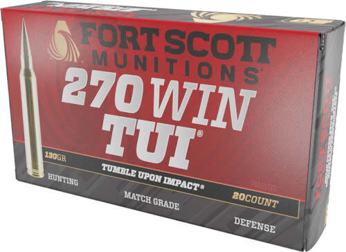 Fort Scott 270 Win 130gr TUI Copper 10RD Box