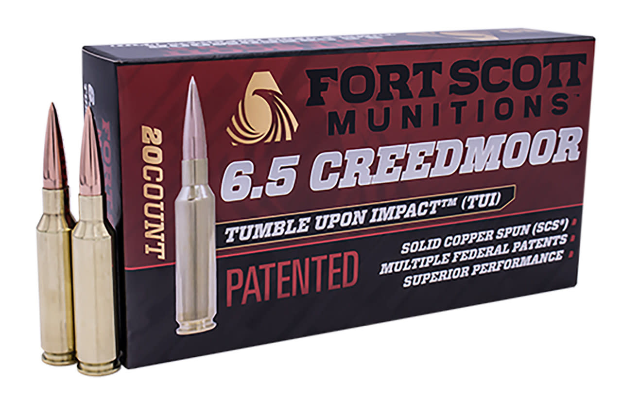 Fort Scott   6.5CM  130GR TUI Brass Solid Copper Spun 20RD Box