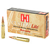 Hornady, Custom Lite, 308 Win, 125 Grain, SST, Low Recoil, 20 Round Box