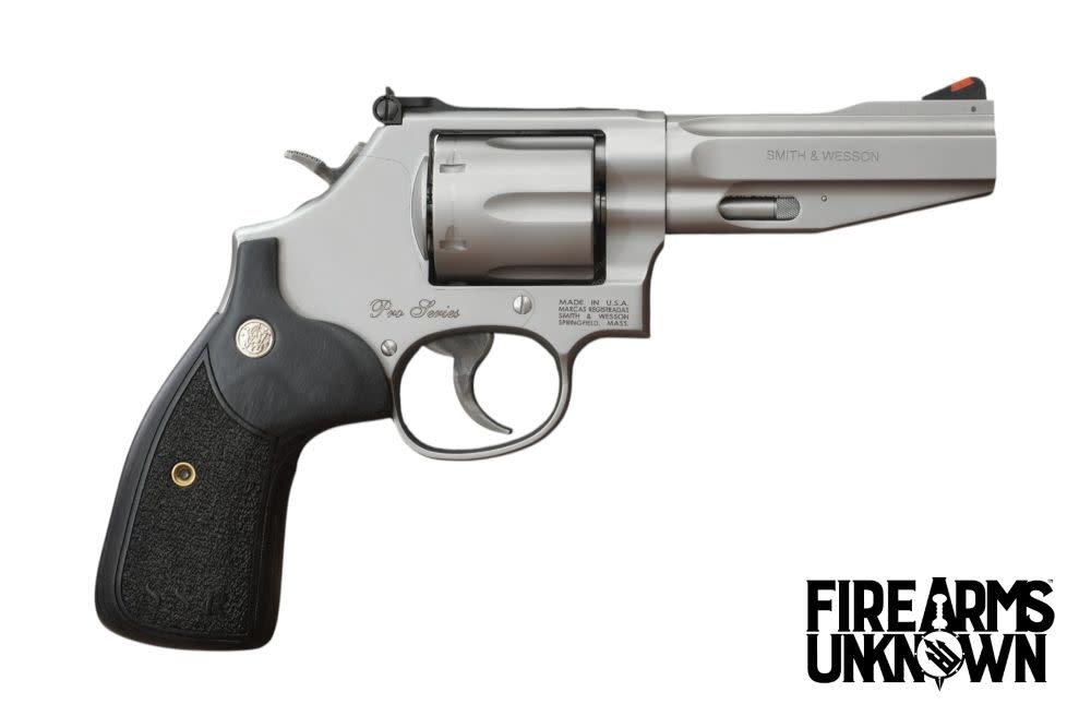 S&W Model 686 Pro Series 357 Mag 4" SS/Wood 6RD Revolver
