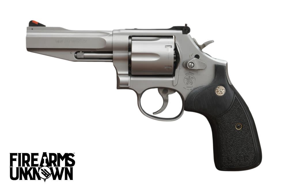 S&W Model 686 Pro Series 357 Mag 4" SS/Wood 6RD Revolver