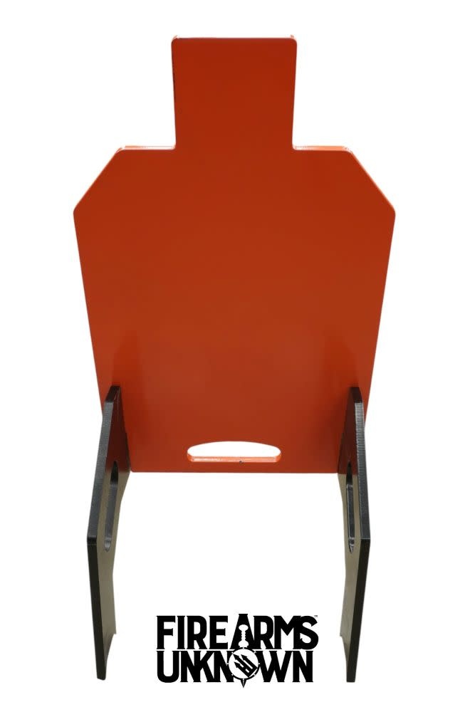 AR500 "Gravity Target"  3-piece Silhouette with 2-piece Stand