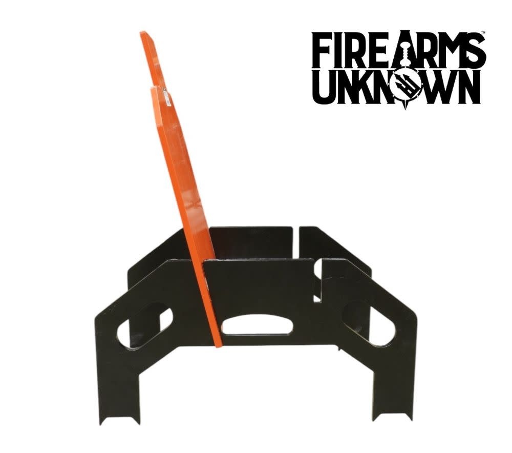 AR500 "Gravity Target"  3-piece Silhouette with 2-piece Stand