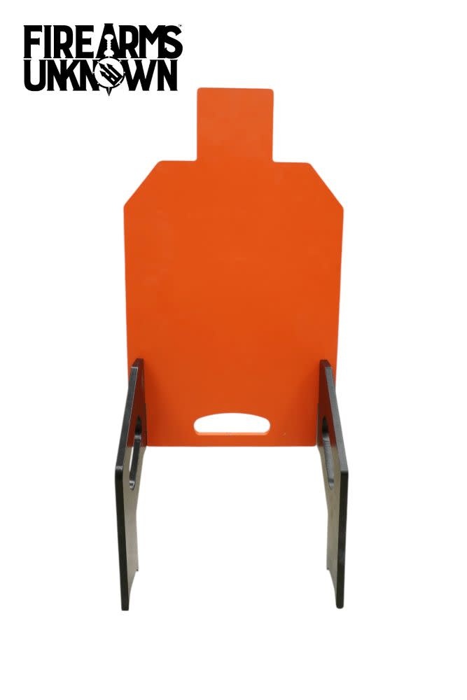 AR500 "Gravity Target"  3-piece Silhouette with 2-piece Stand