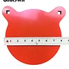 AR500 Steel Target 8" Gong, 3/8" Thick
