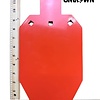 AR500 Steel Shooting Target 7" x 12" x 3/8" silhouette