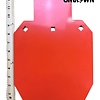 AR500 Steel Silhouette Shooting Target 9"x 12", 1/2" Thick