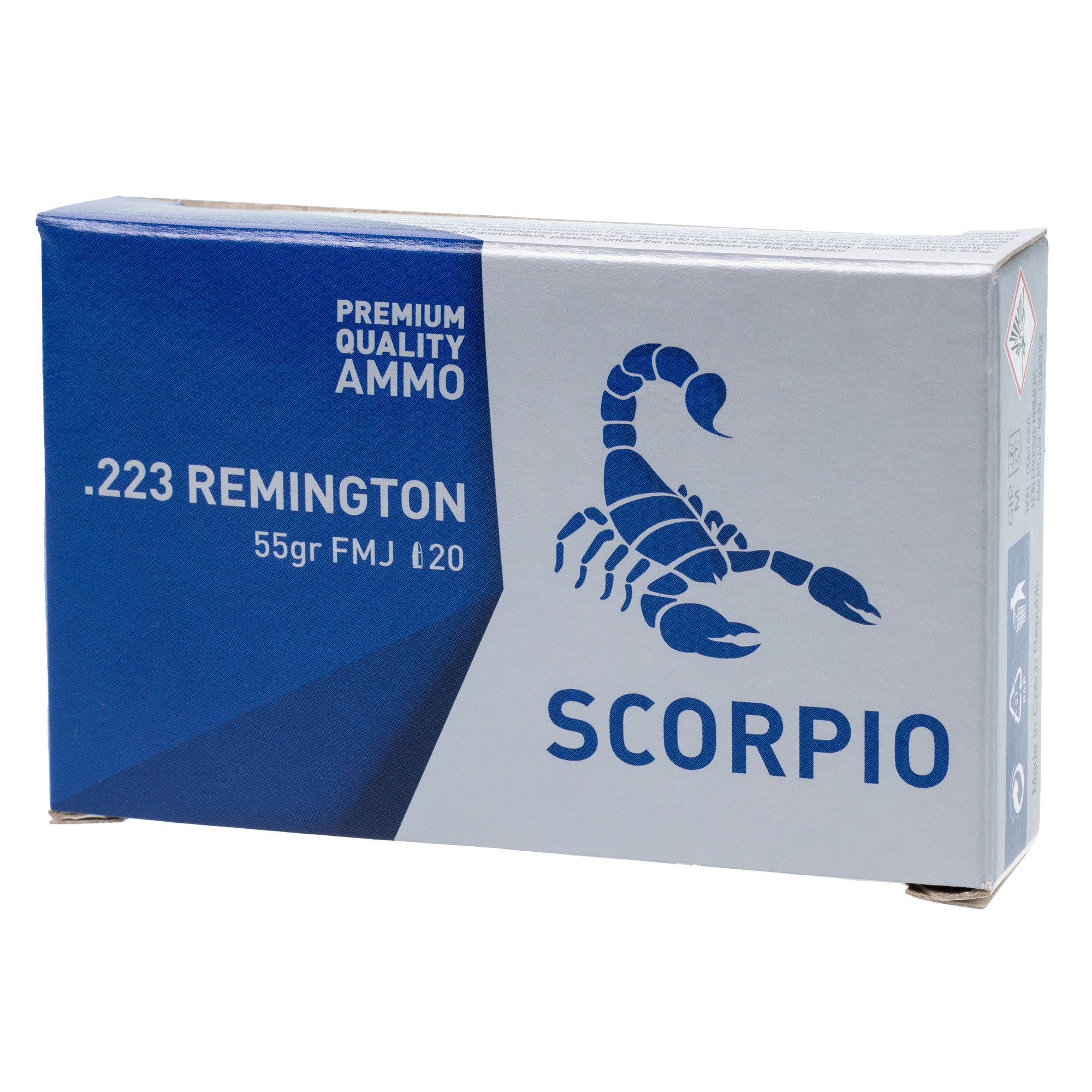 STV Technology, Scorpio , 223 Remington, 55 Grain, FMJ, 20 RD Box