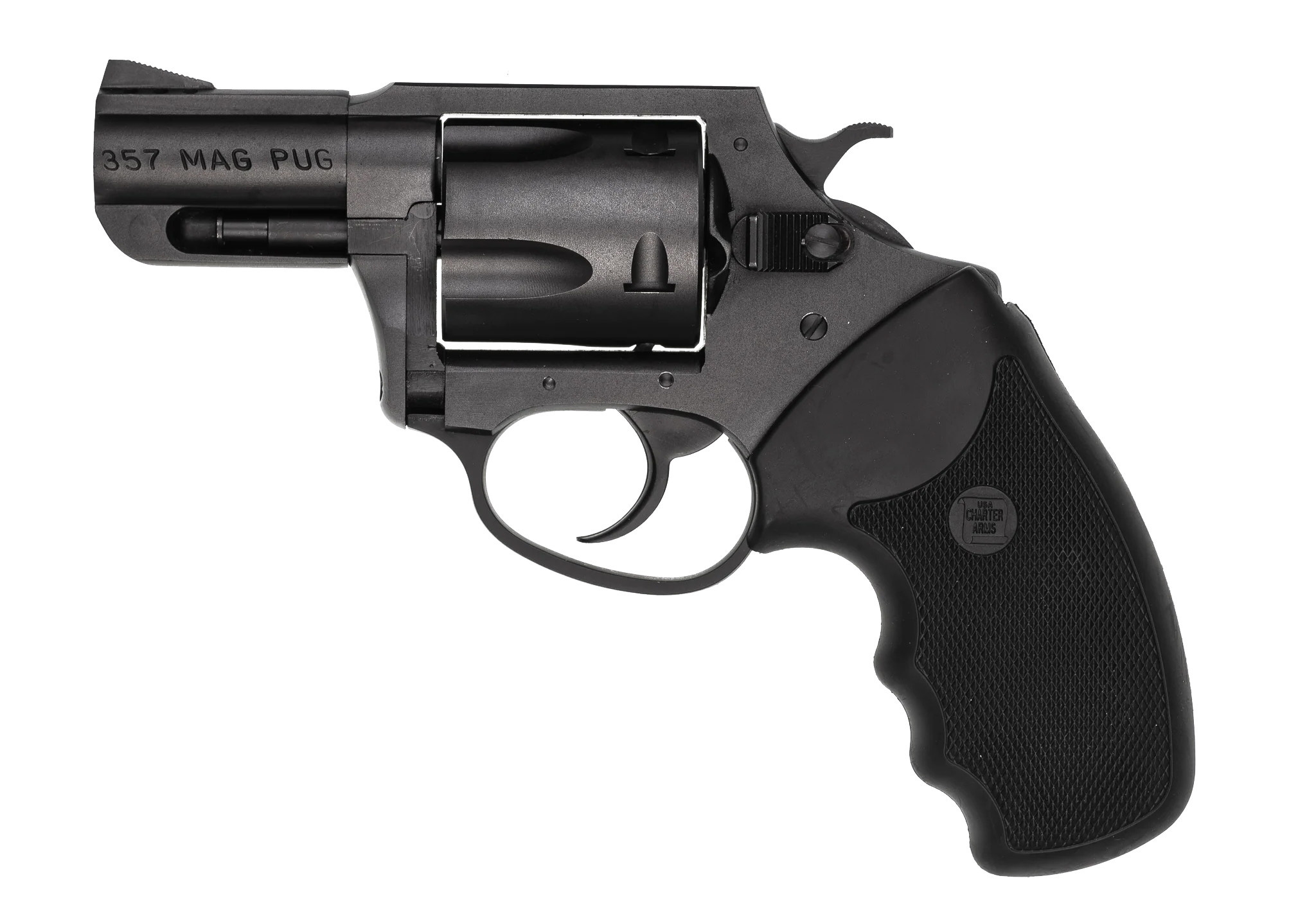 Charter Arms Mag Pug 357 Magnum 2.2" BLK 5RD Revolver  (CA COMP)