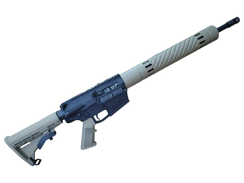 FU Wolverine LR308 FDE 18" Tubular Rifle 1