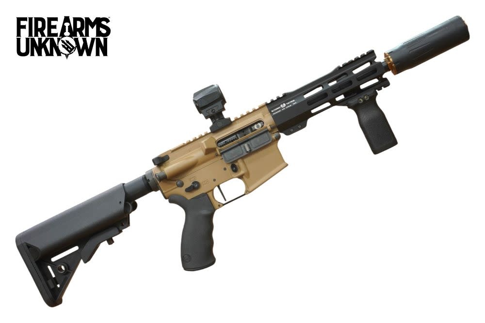 FU FUCA 5.56  8" Rifle BLK/MB 30RD (SBR) w / Wolfpack Disruptor