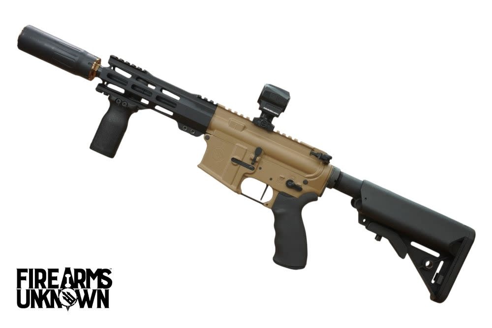 FU FUCA 5.56  8" Rifle BLK/MB 30RD (SBR) w / Wolfpack Disruptor