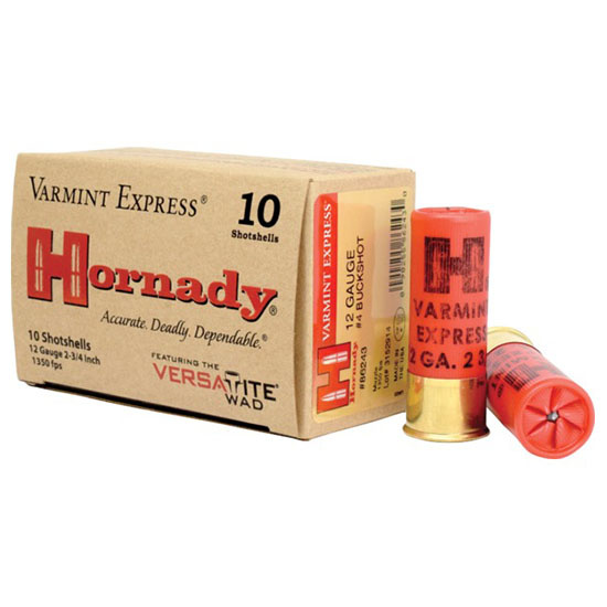 Hornady Varmint Express 12Ga 2.75" #4 10RD Box