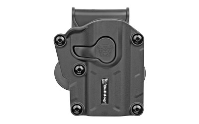 Bulldog Cases, Max Multi-Fit Polymer Holster w/ Paddle, Right Hand, Black