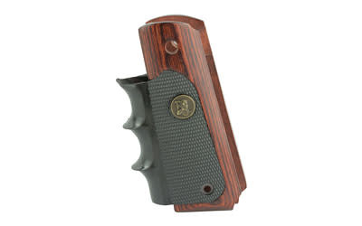 Pachmayr, Grip, American Legend, Fits Colt 1911 Wood/Rubber, Black