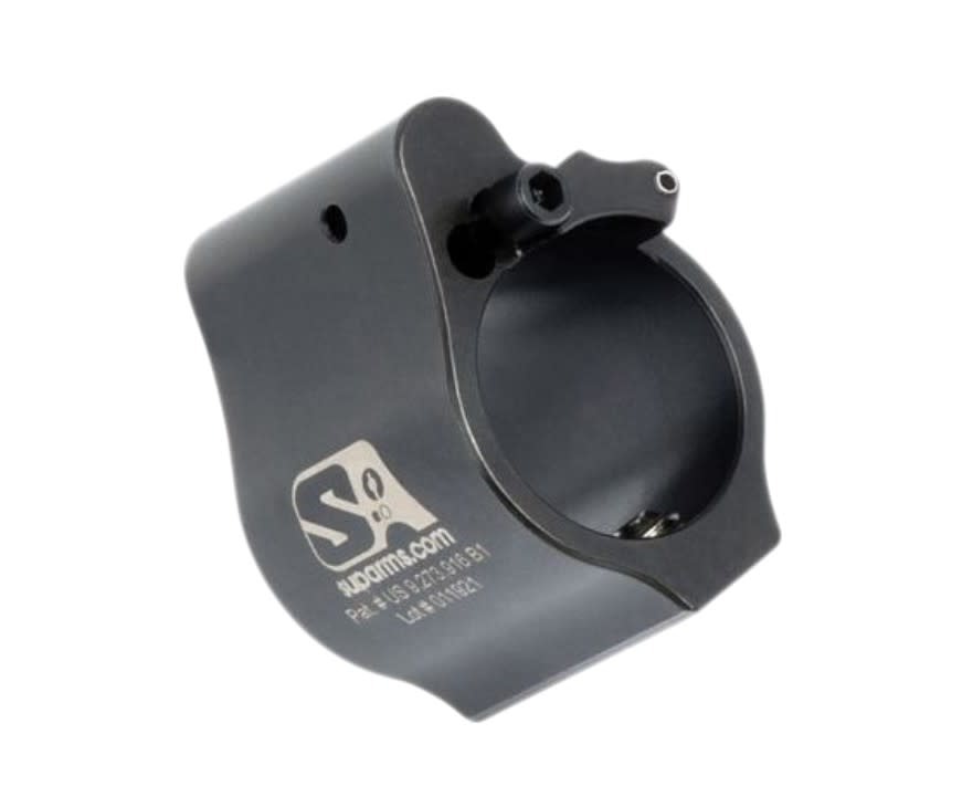 AR-15 Solid Adjustable Gas Block .750" Blk