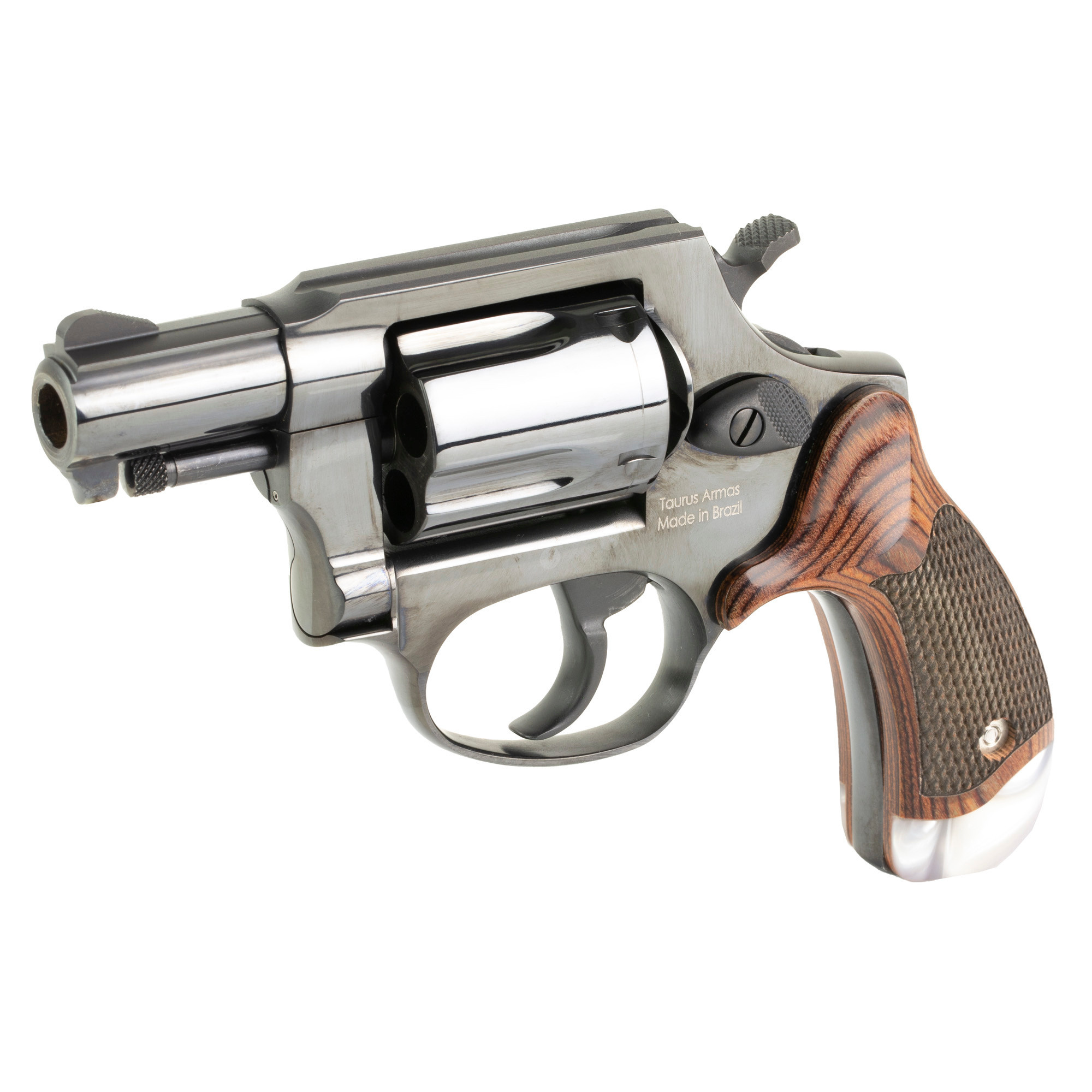 Heritage Roscoe 38 SPL 2" BLK/Rosewood/Pearl 5 RD Revolver