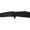 Kershaw Brawler Serrated 3" Black Tanto Folding Knife 1990ST