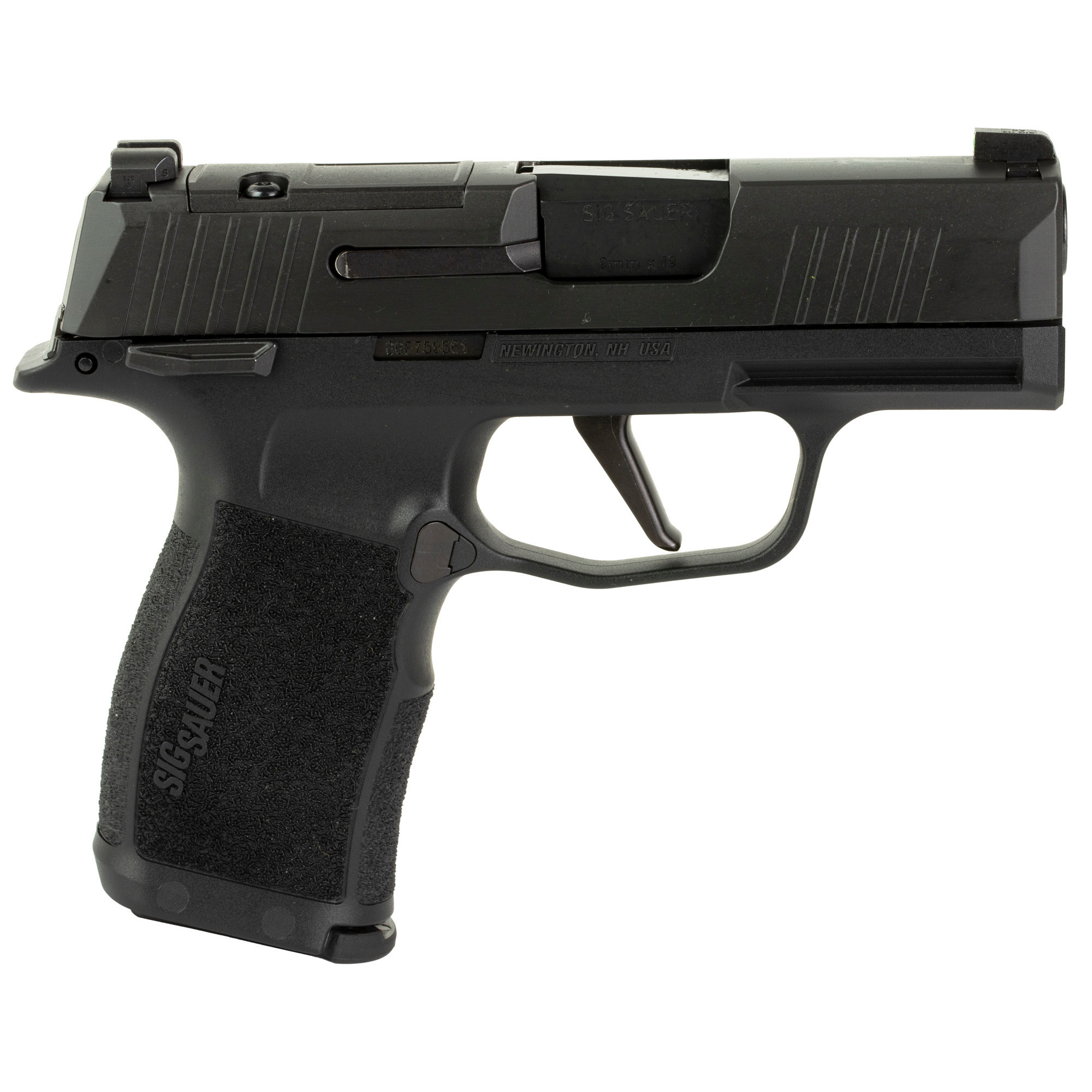 Sig Sauer P365X 9mm 3.1" MOS MS BLK/BLK (2)12 RD Pistol
