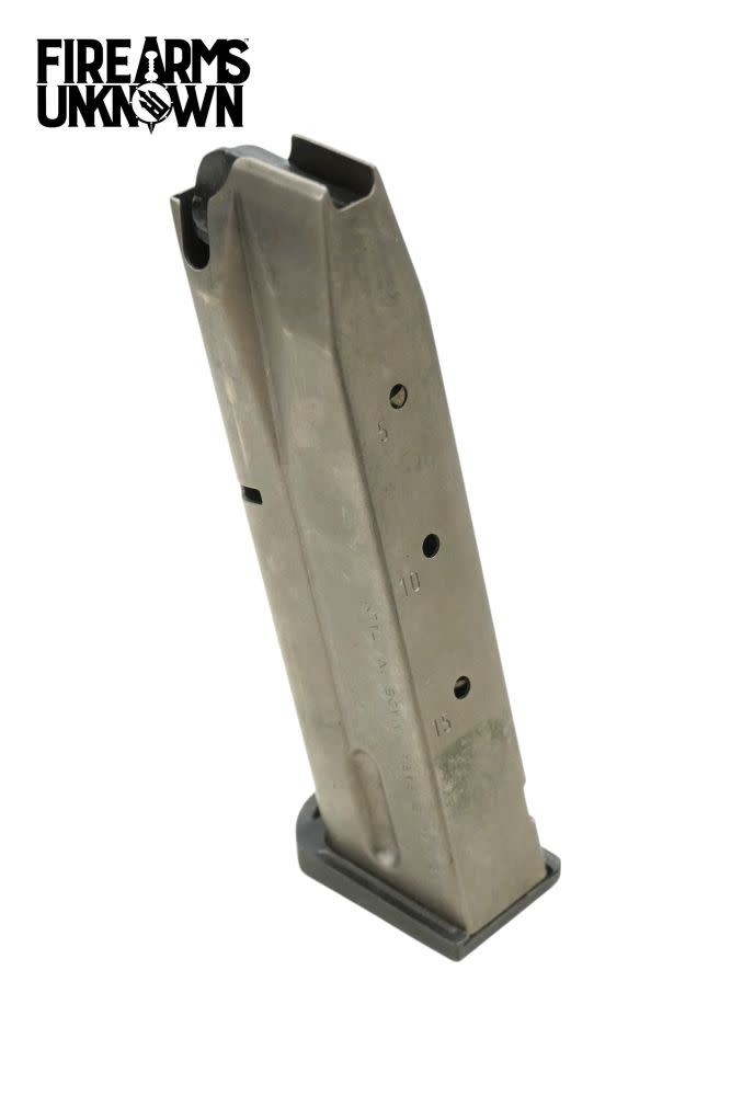 USED PVD Coated Beretta 92 Series 9mm 15rd Magazine Thick Baseplate