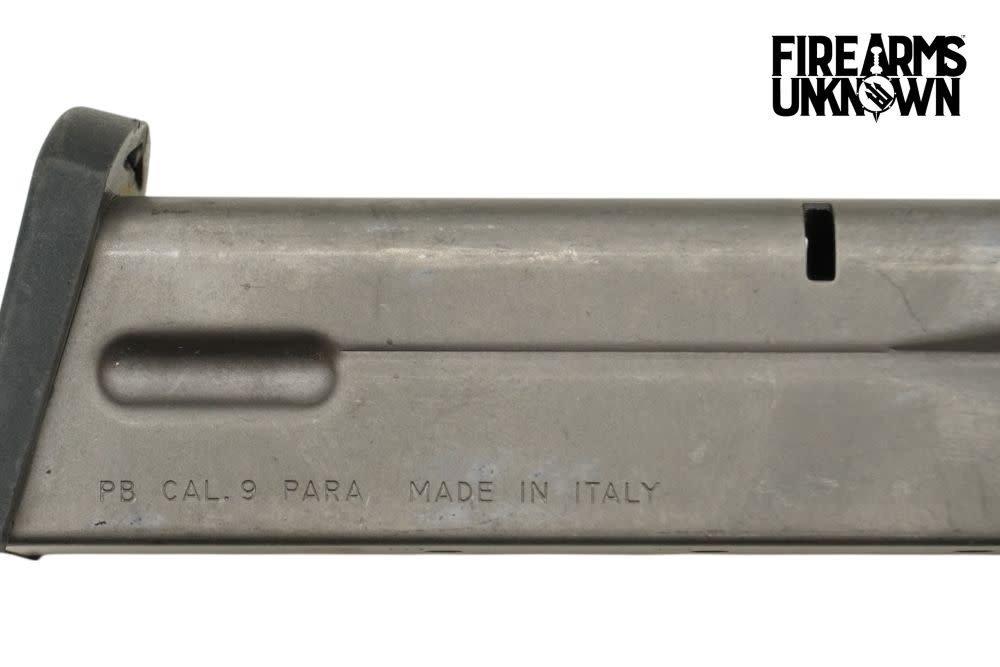 USED PVD Coated Beretta 92 Series 9mm 15rd Magazine Thick Baseplate