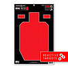 Thompson Target HALO IPSC Style Half-Size Reactive Shooting Targets - 12.5"x19" 5PK #4651