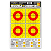 Trouble-Shooter Handgun Diagnostic 12.5"x19" Paper Shooting Targets 10PK #2551