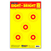 Sight Bright 12.5"x19" Paper Shooting Targets 10PK #2222