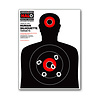 Thompson Target Human Silhouette Targets - HALO Reactive Splatter 8.5"x11" 10PK #4609