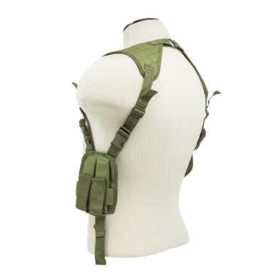 Vism Ambidextrous Shoulder Holster - Green - CV2909G
