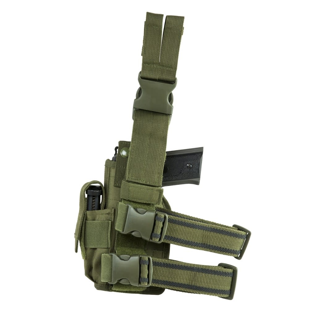 Vism Drop Leg Universal Holster - Green - CVDLHOL2954G
