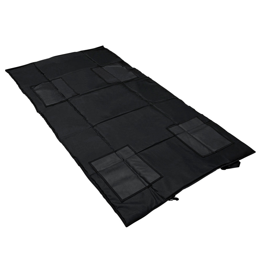 VISM Roll Up 69"L X 35" Shooting Mat - Black - CVSHMR2957B