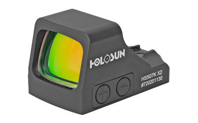 Holosun , 507K-X2, Red Dot, 32 MOA Ring & 2 MOA Dot, Black
