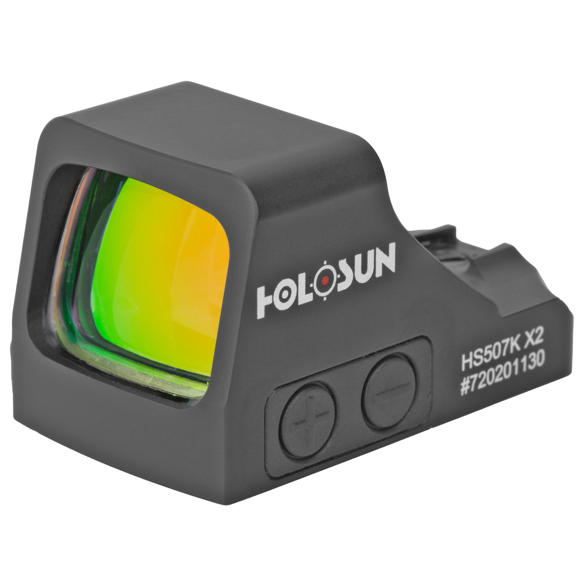 Holosun , 507K-X2, Red Dot, 32 MOA Ring & 2 MOA Dot, Black