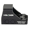 Holosun , 507K-X2, 32 MOA Ring & 2 MOA Dot Black Green Dot Optic