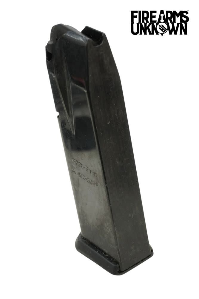 USED Mec-Gar Sig P228 9mm 15rd Magazine Flat-Side
