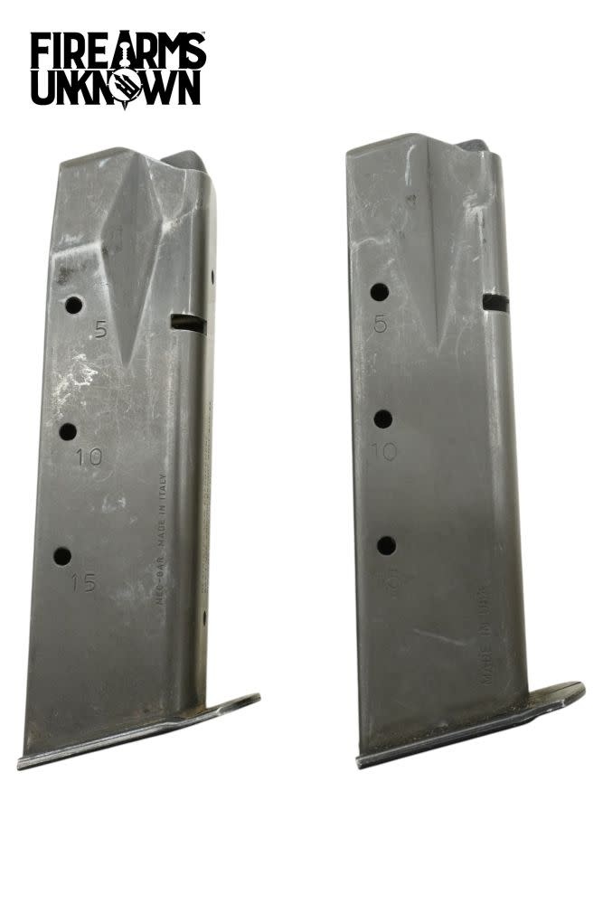 USED Sig Sauer P226 9mm 15rd Magazine Flat-Side