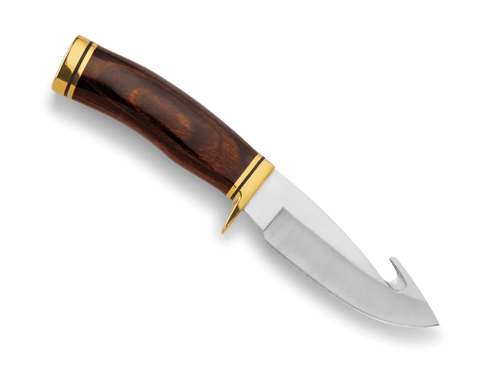 Buck 191 Zipper 4 1/4" Fixed Blade Guthook Knife