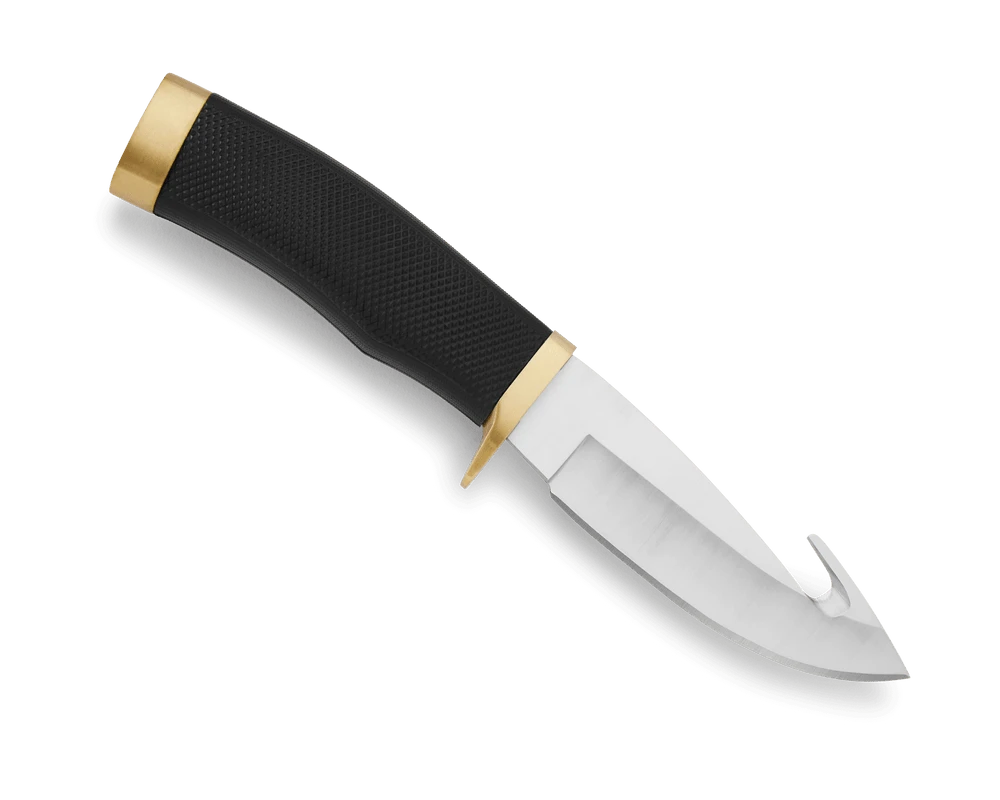 Buck 691 Zipper 4 1/4" Fixed Blade Guthook Knife