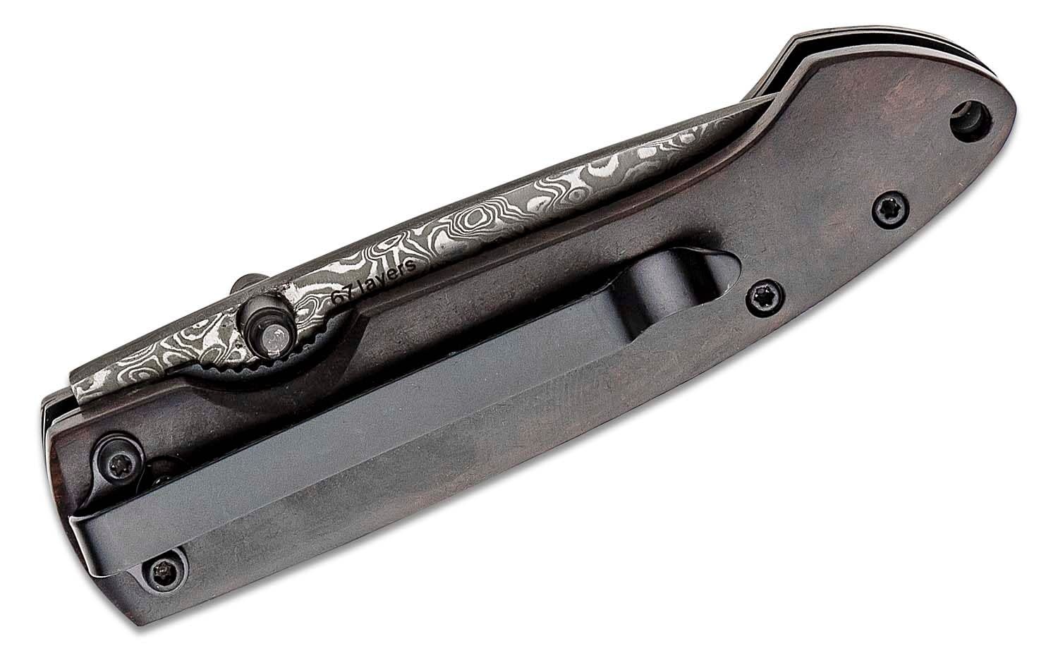 Boker Plus Damasus Gent II 2.72" Folding Knife - 01BO102DAM