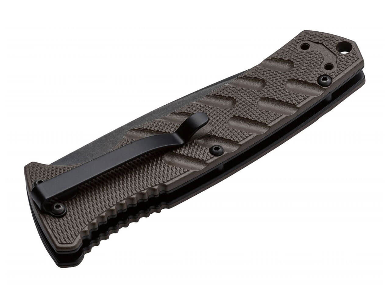 Boker Plus Strike 3.35" Coyote Automatic Folding Knife - 01BO459