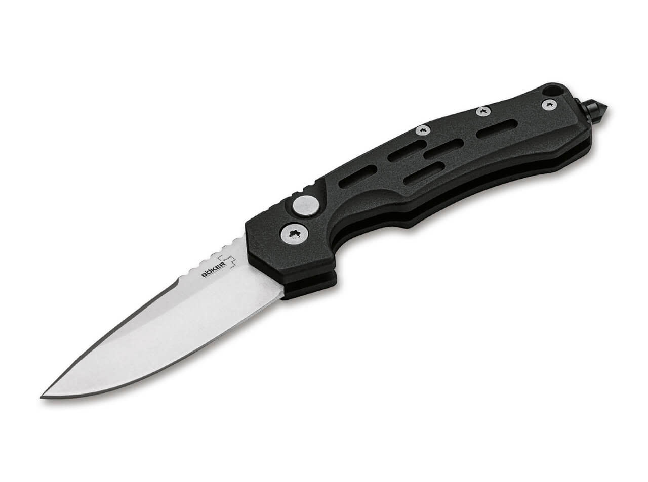 Boker Plus Thunder Storm 2.83" Black Auto Folding Knife - 01BO792