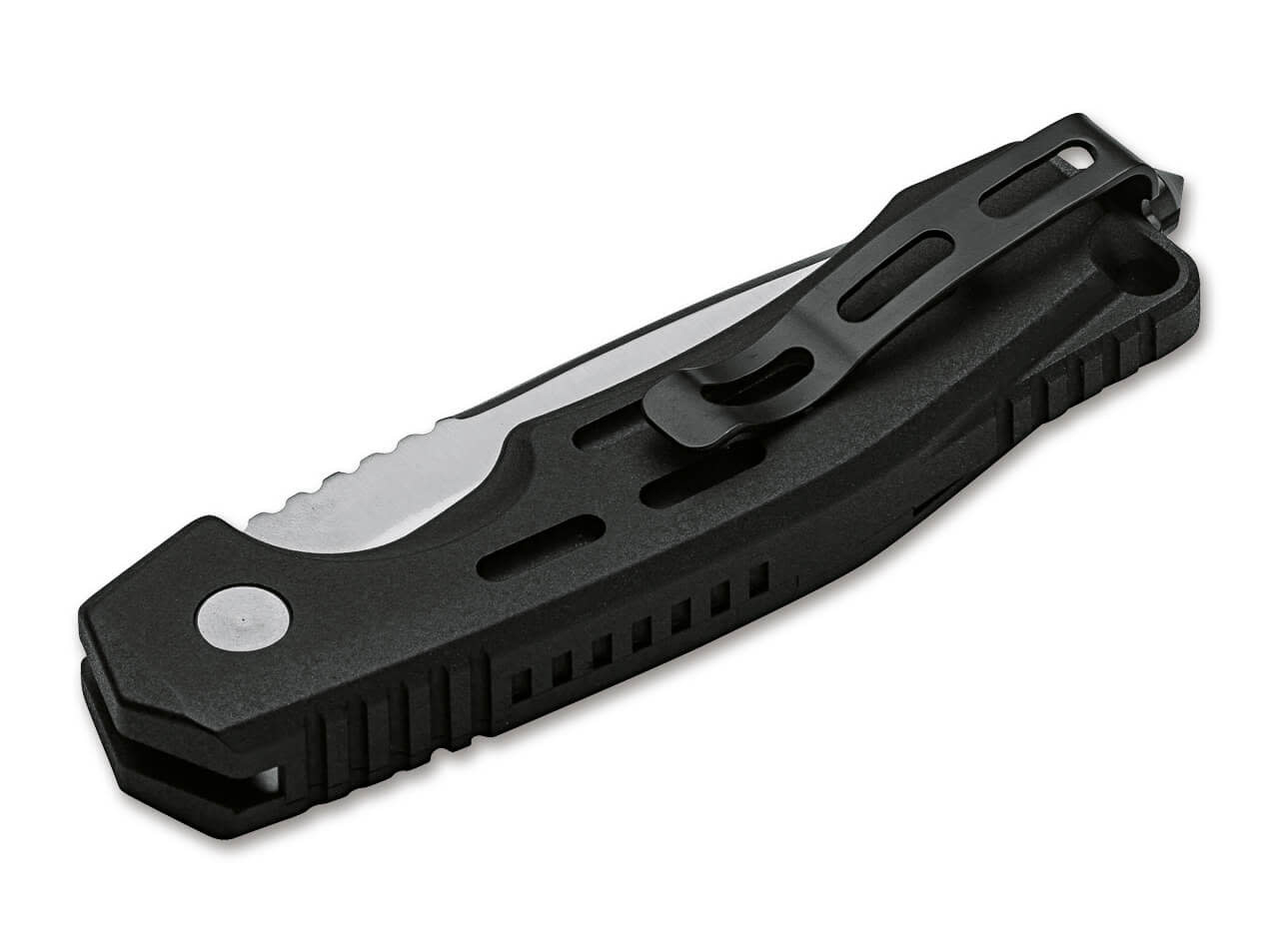 Boker Plus Thunder Storm 2.83" Black Auto Folding Knife - 01BO792