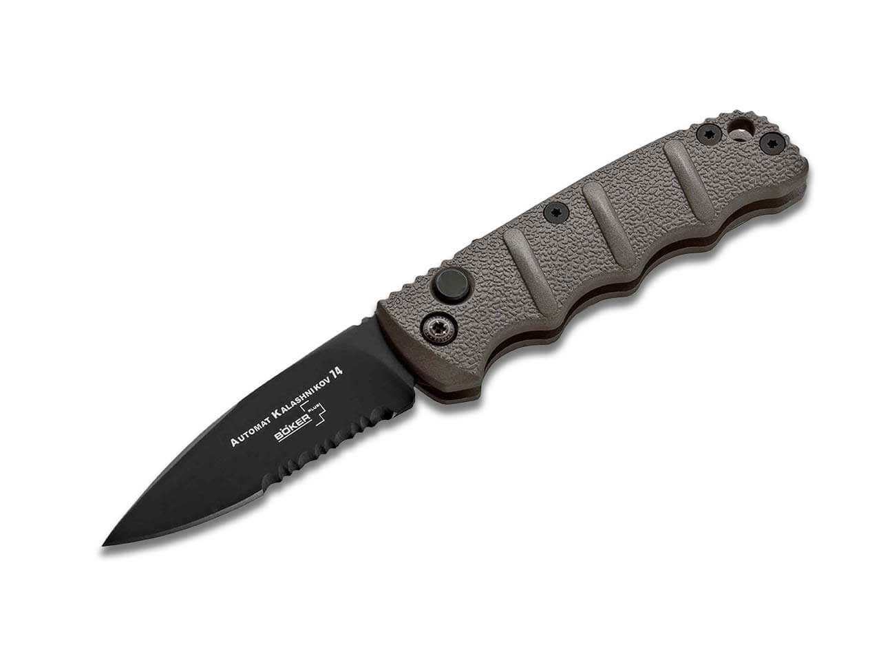 Boker Plus KALS Mini 2.52" Black Auto Knife - 01KALS96