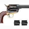 Pietta 1873 King Trio 38SUP/9MM/357 4.75" CH/WLNT 6RD SA Revolver (CA Comp)